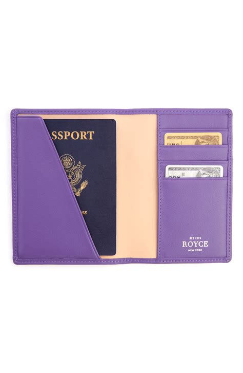 ROYCE New York RFID Leather Card Case 